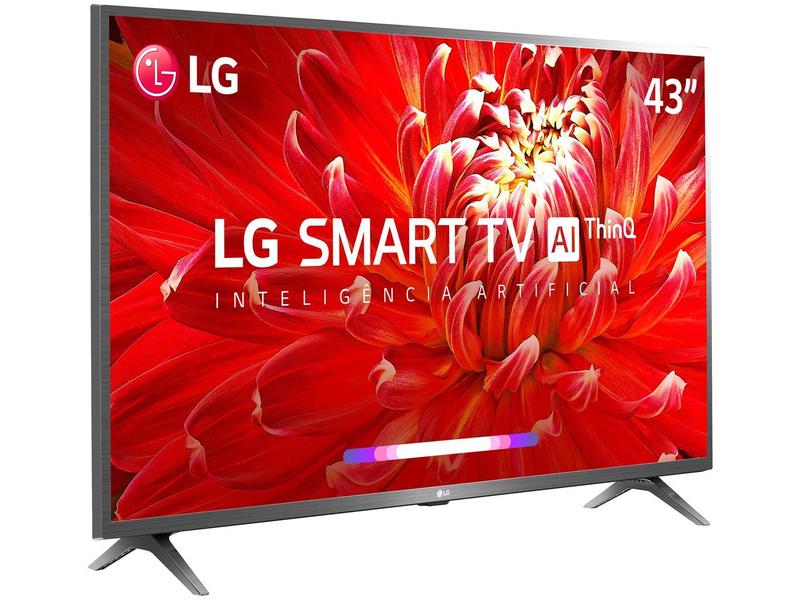Smart TV 43” Full HD LED LG 43LM6300PSB Wi-Fi - Inteligência